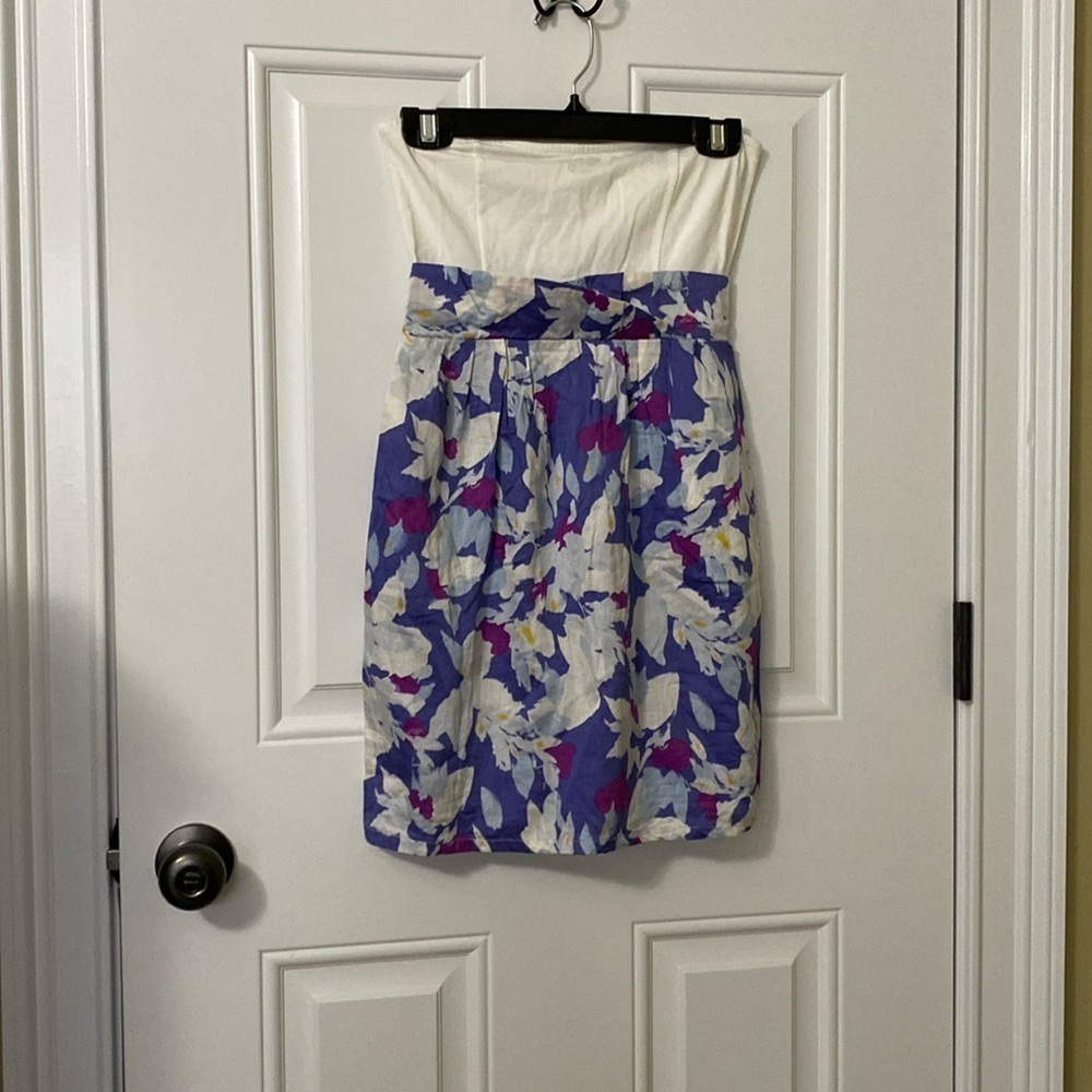 Charlotte Russe juniors strapless dress